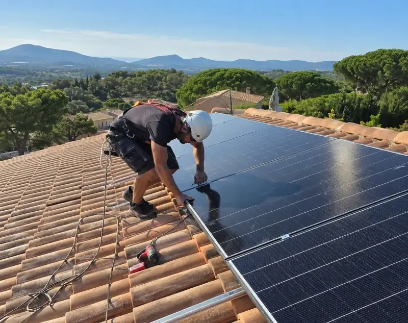 Installateur panneaux solaires Gahard — pose photovoltaïque sur toiture