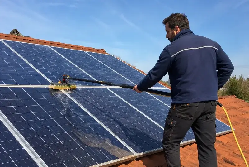 Nettoyage et entretien de panneaux solaires à Gahard