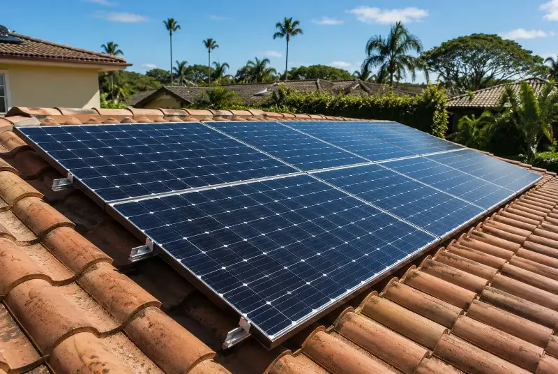 Installation de panneaux solaires à Gahard